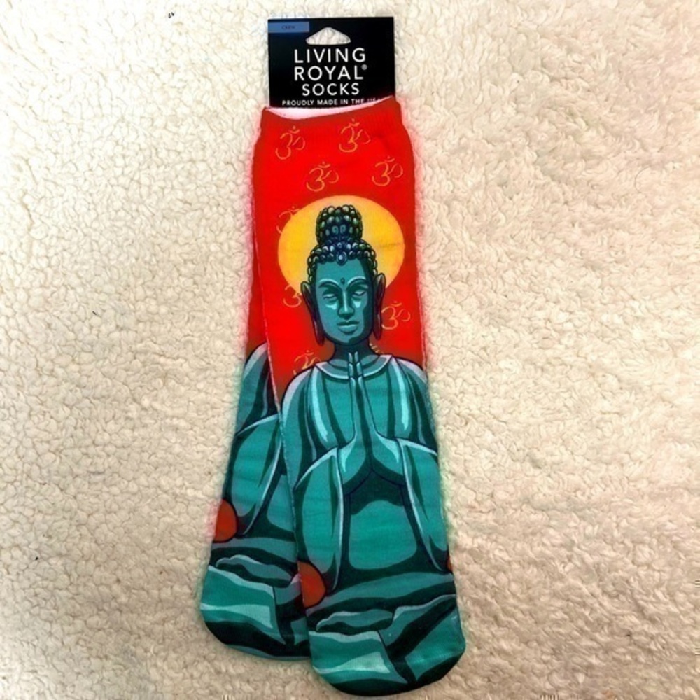 Living Royal "Buddha" Crew Socks